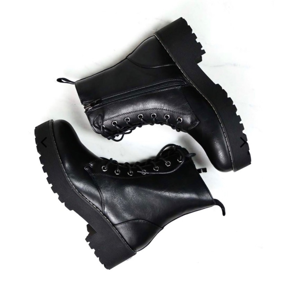Dirty Laundry | Moore Platform Combat Boot - Picture 4 of 16